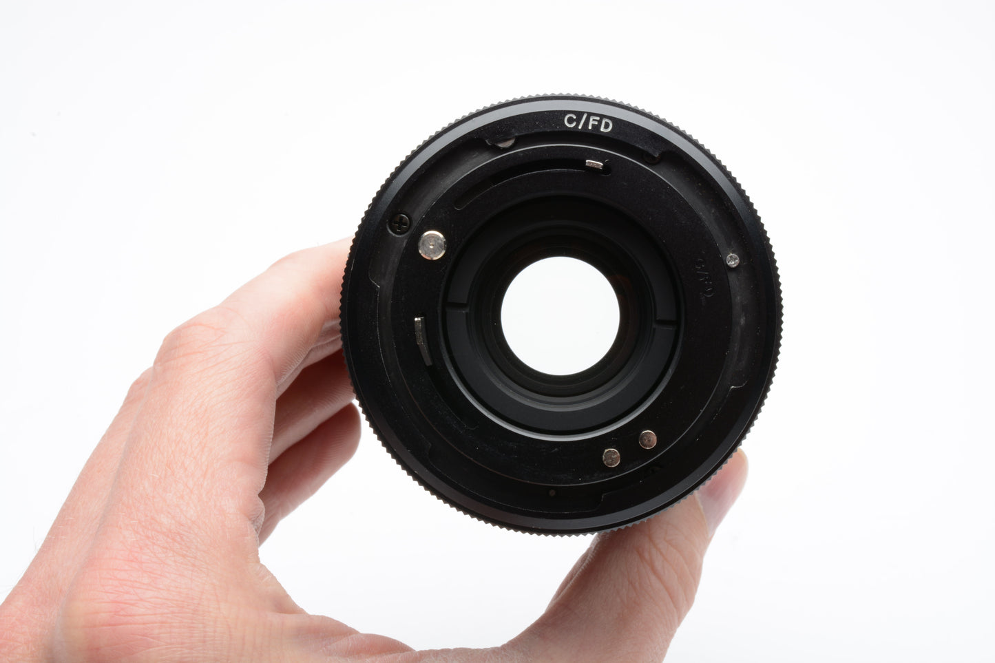 Vivitar 75-205mm F3.5-4.5 MC macro zoom lens for Canon FD w/Caps