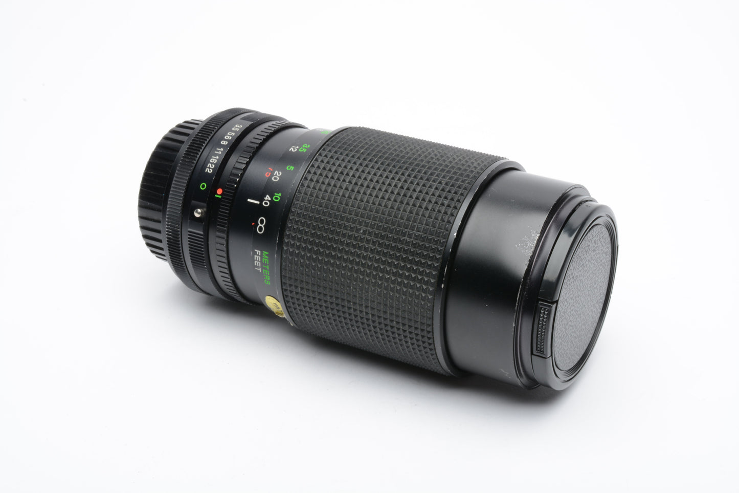 Vivitar 75-205mm F3.5-4.5 MC macro zoom lens for Canon FD w/Caps