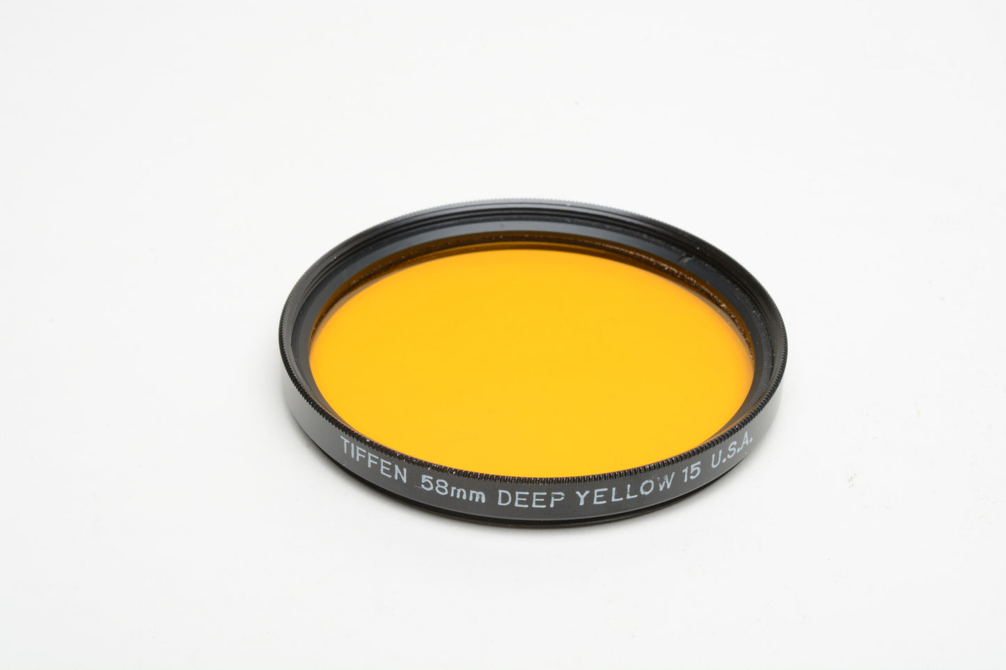 Tiffen 58mm #15 deep yellow filter in jewel case, very clean (Copy)