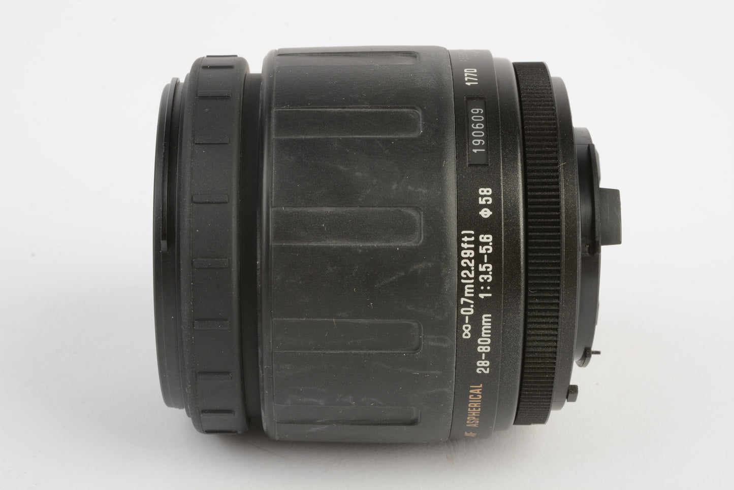 Tamron AF 28-80mm F3.5-5.6 Asph. Zoom lens Nikon Mount, Boxed 177D