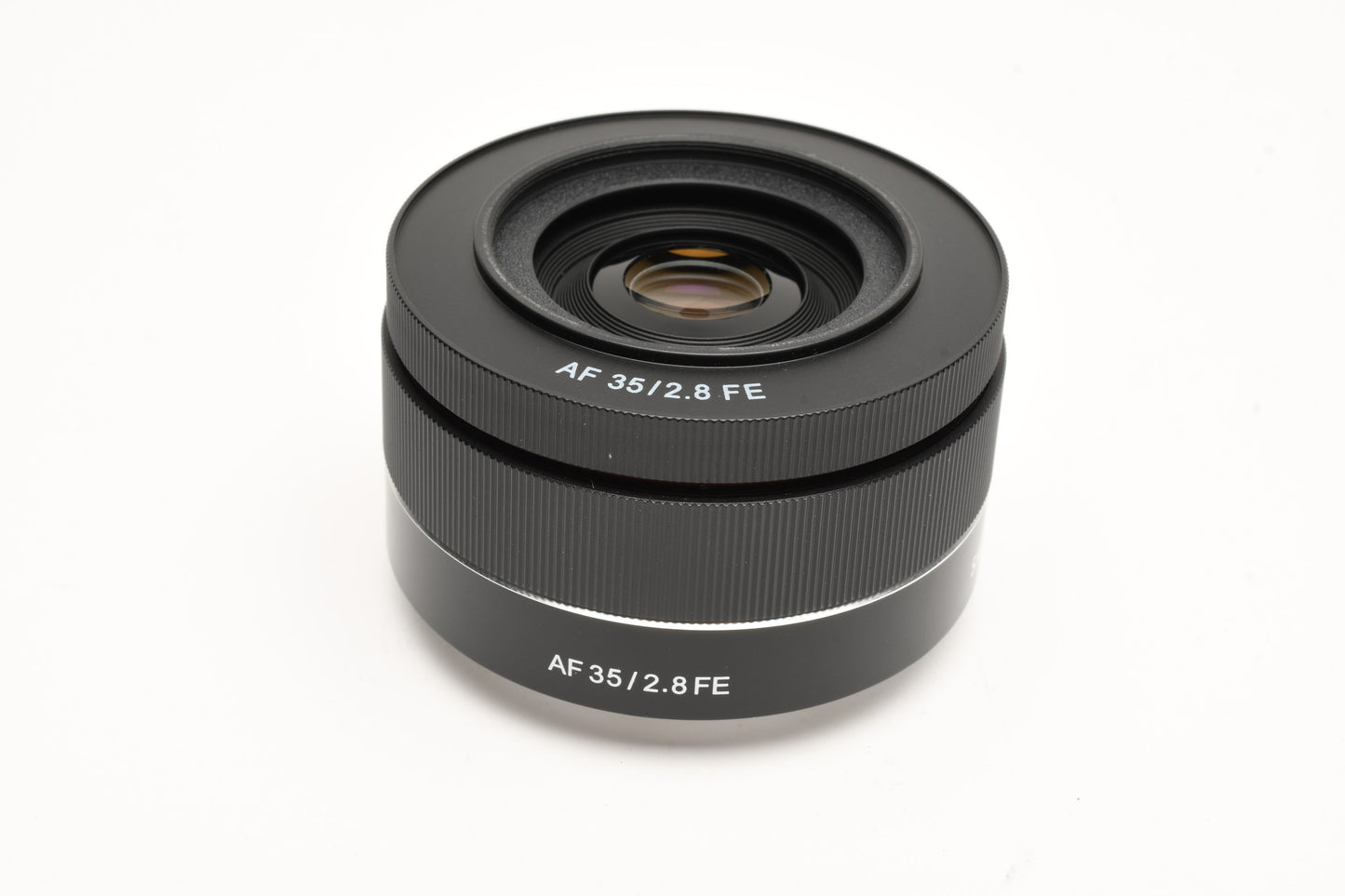 Samyang AF 35mm f2.8 FE Lens for Sony E Mount, Case, caps, Mint-