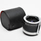 Soligor 3X Auto Teleconverter for Minolta Mount w/Case