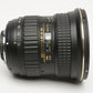 Tokina SD 11-20mm f2.8 IF DX Asph. for Nikon Mount, Hood, Caps, UV, Mint-