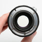 Nikon Nikkor-Q 135mm f3.5 Non-AI Portrait lens, caps, clean and sharp