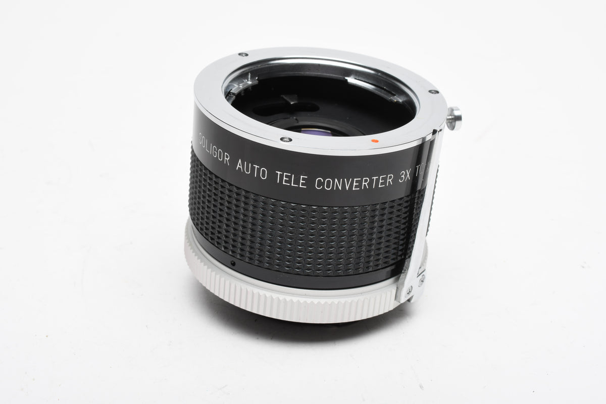 Soligor 3X Auto Teleconverter for Minolta Mount w/Case