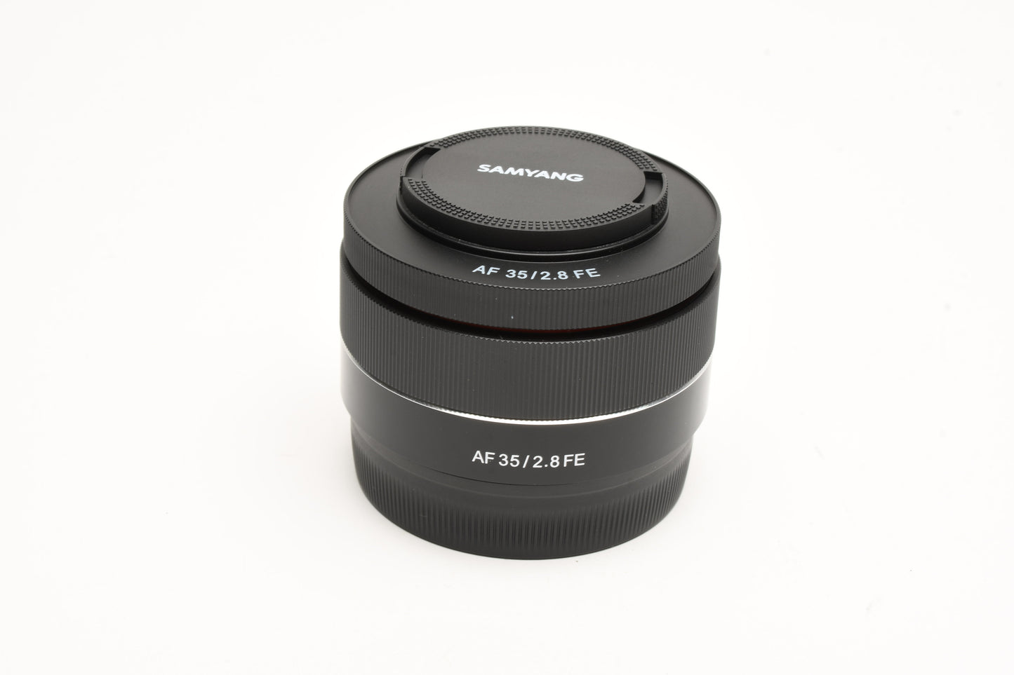 Samyang AF 35mm f2.8 FE Lens for Sony E Mount, Case, caps, Mint-