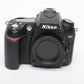 Nikon D90 DSLR body, 2batts, charger, strap, Only 2969 Acts, very clean, tested