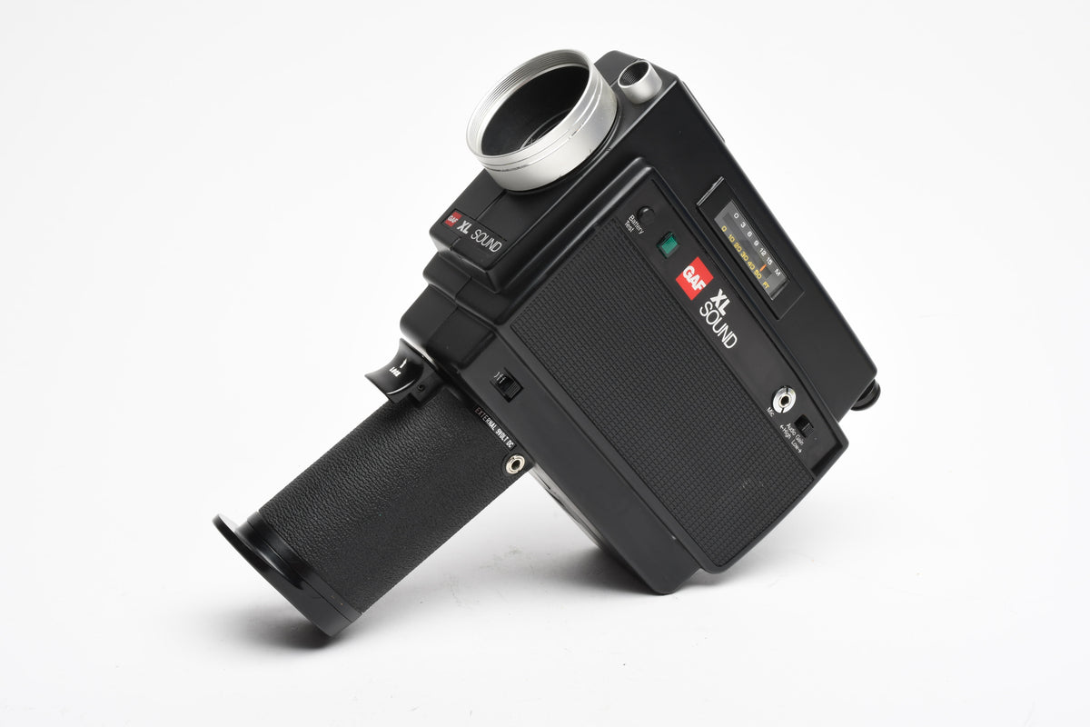 GAF XL Sound Super 8 Movie Camera, tested, Great!
