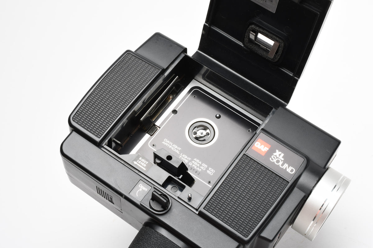 GAF XL Sound Super 8 Movie Camera, tested, Great!