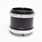 Spiratone 11 & 36mm Extension Tube set for Canon FD, Mint-