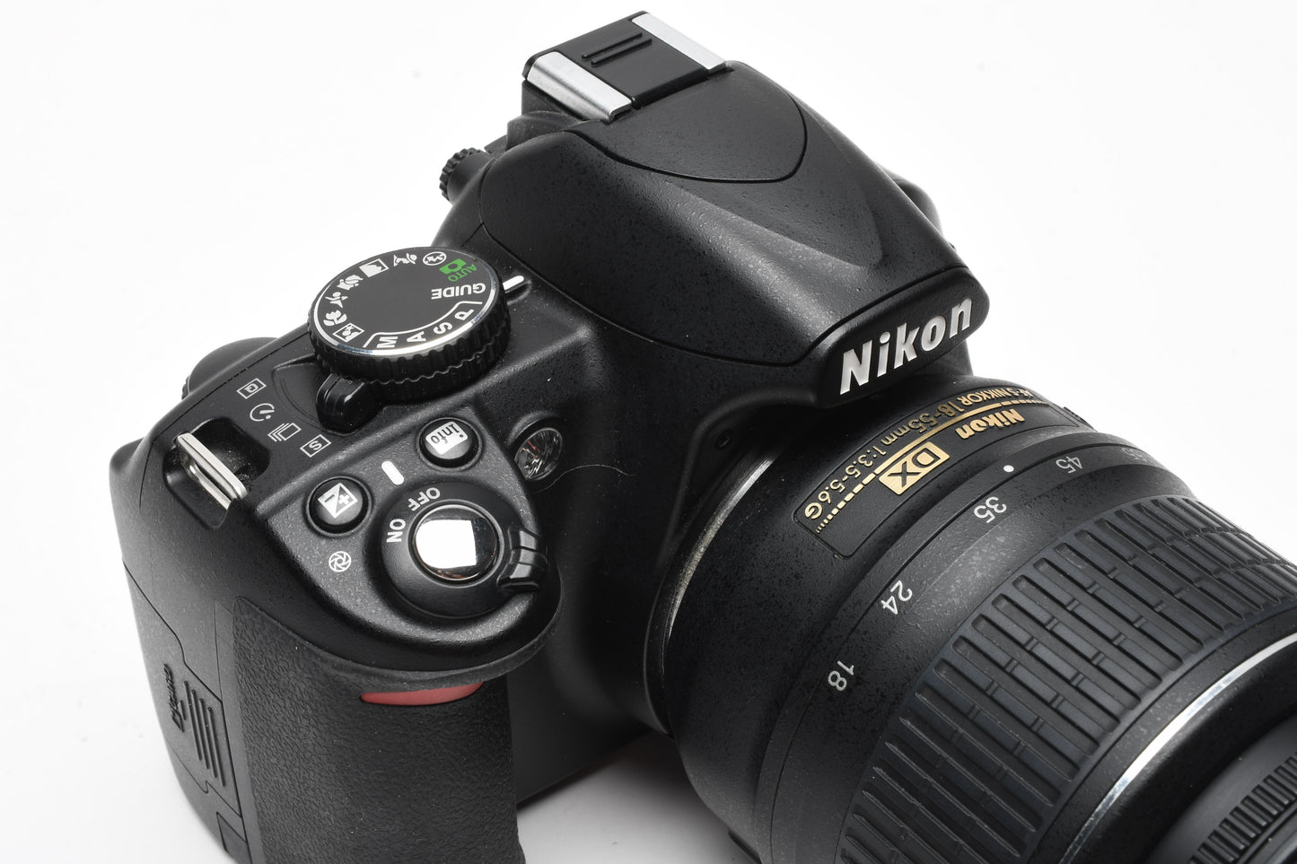 Nikon D3100 DSLR w/Nikkor AFS 18-55mm f3.5-5.6G VR, batt+charger 7613 Acts