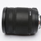 Sigma DC OS 18-250mm f3.5-6.3 HSM zoom lens for Nikon, hood, UV, caps