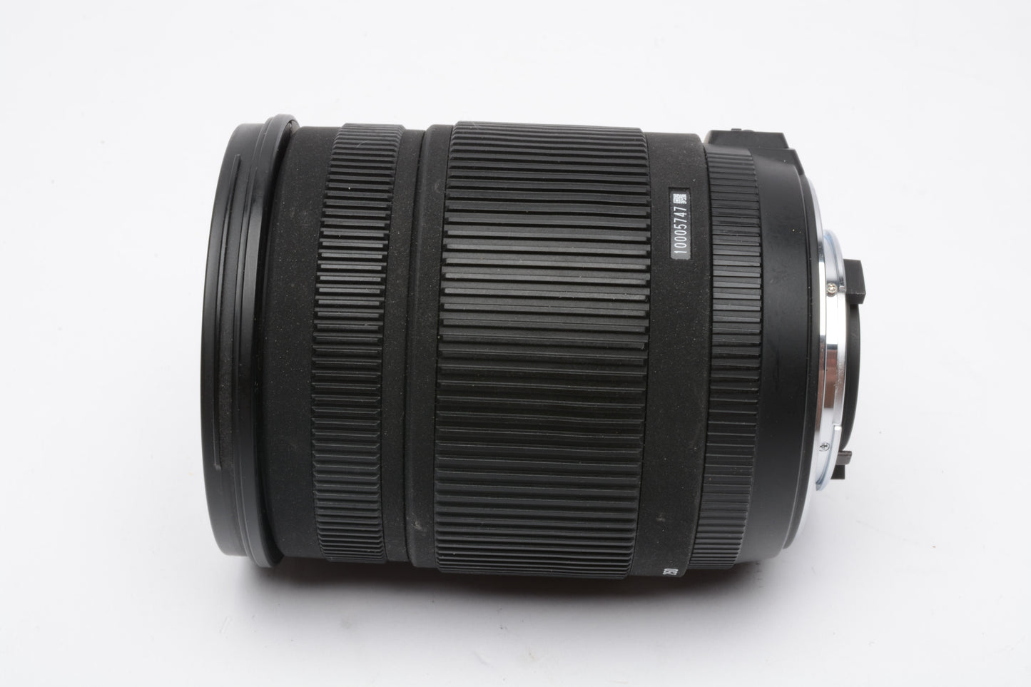 Sigma DC OS 18-250mm f3.5-6.3 HSM zoom lens for Nikon, hood, UV, caps