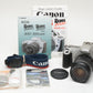 Canon Rebel 2000 35mm SLR w/EF 28-80mm f3.5-5.6 II zoom lens, manuals, strap