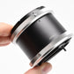 Spiratone 11 & 36mm Extension Tube set for Canon FD, Mint-