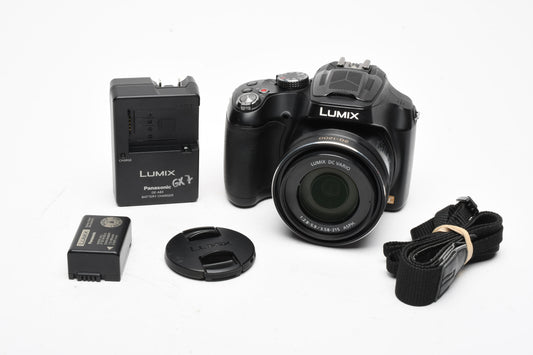 Panasonic DMC-FZ70 16.1 Digital Point&Shoot, batt, charger, strap