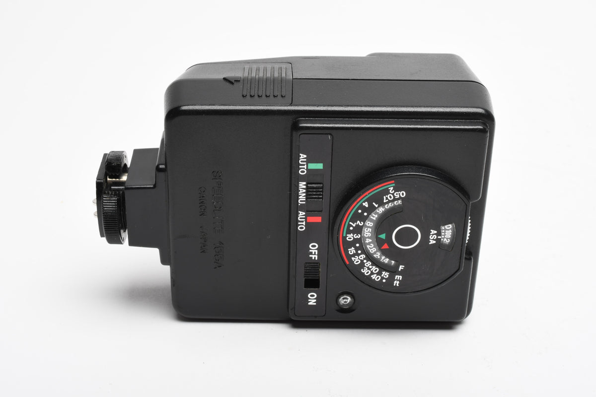 Canon 155A Speedlite flash, Tested, Nice! Read*