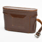 Ansco Speedex Folding Camera 90mm F4.5 Lens w/ Leather Case, Vintage, Read*