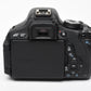 Canon EOS T3i w/18-55mm f3.5-5.6 IS STM lens, batt+charger, Only 1122K Acts!
