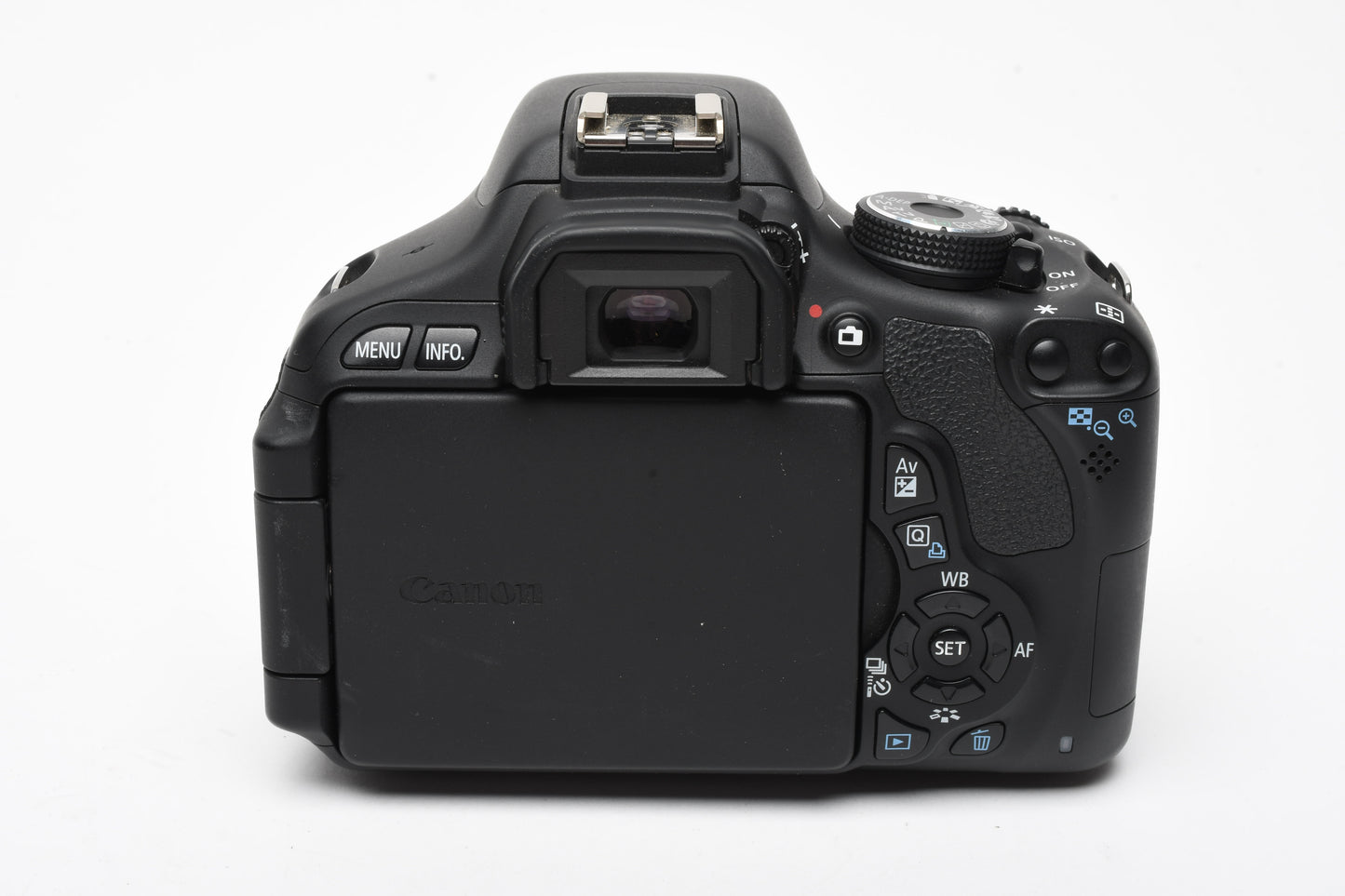 Canon EOS T3i w/18-55mm f3.5-5.6 IS STM lens, batt+charger, Only 1122K Acts!