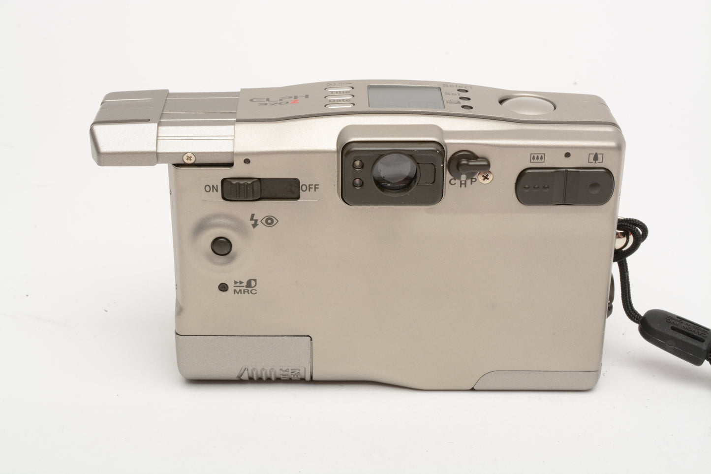 Canon Elph 370z IX-240 APS Camera, w/case, strap, manuals, box + 1X roll film