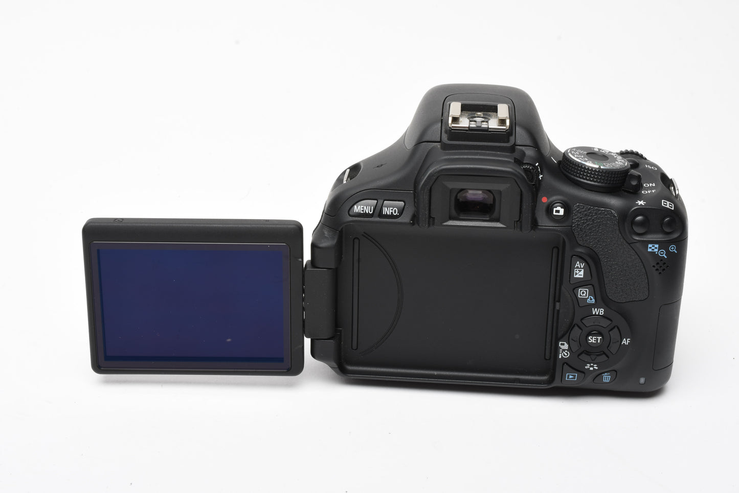 Canon EOS T3i w/18-55mm f3.5-5.6 IS STM lens, batt+charger, Only 1122K Acts!