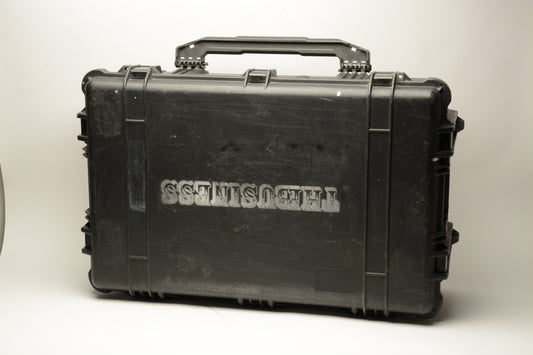 Pelican 1650 wheeled Black Equipment Case Measures ~32x21x13" (Black)