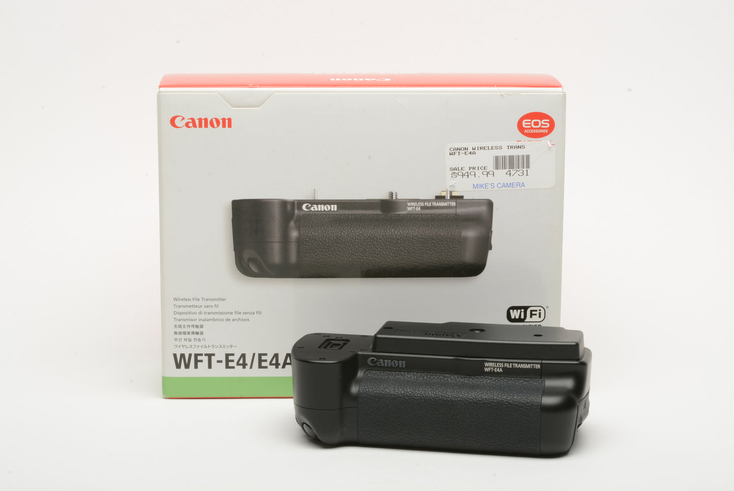 Canon WFT-E4A Wireless File Transmitter & Vertical Grip, Boxed, for EOS 5D Mark II