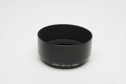 Pentax Asahi 46mm metal lens hood w/46mm ring in case, nice (Black)