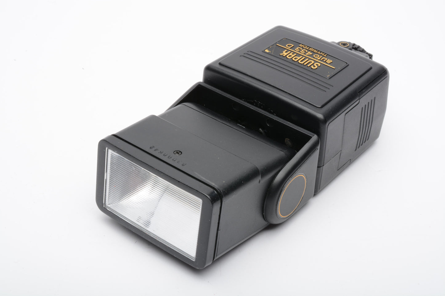 Sunpak Thyristor Auto 433D electronic flash w/Nikon dedicated module