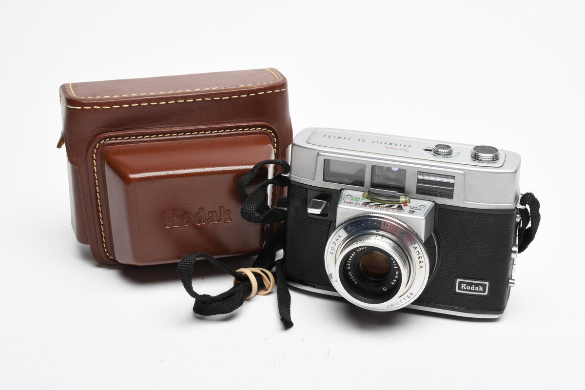 Kodak Automatic 35 camera w/caseand strap, for Parts/Display