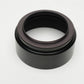 Pentax Asahi 46mm metal lens hood w/46mm ring in case, nice (Black)