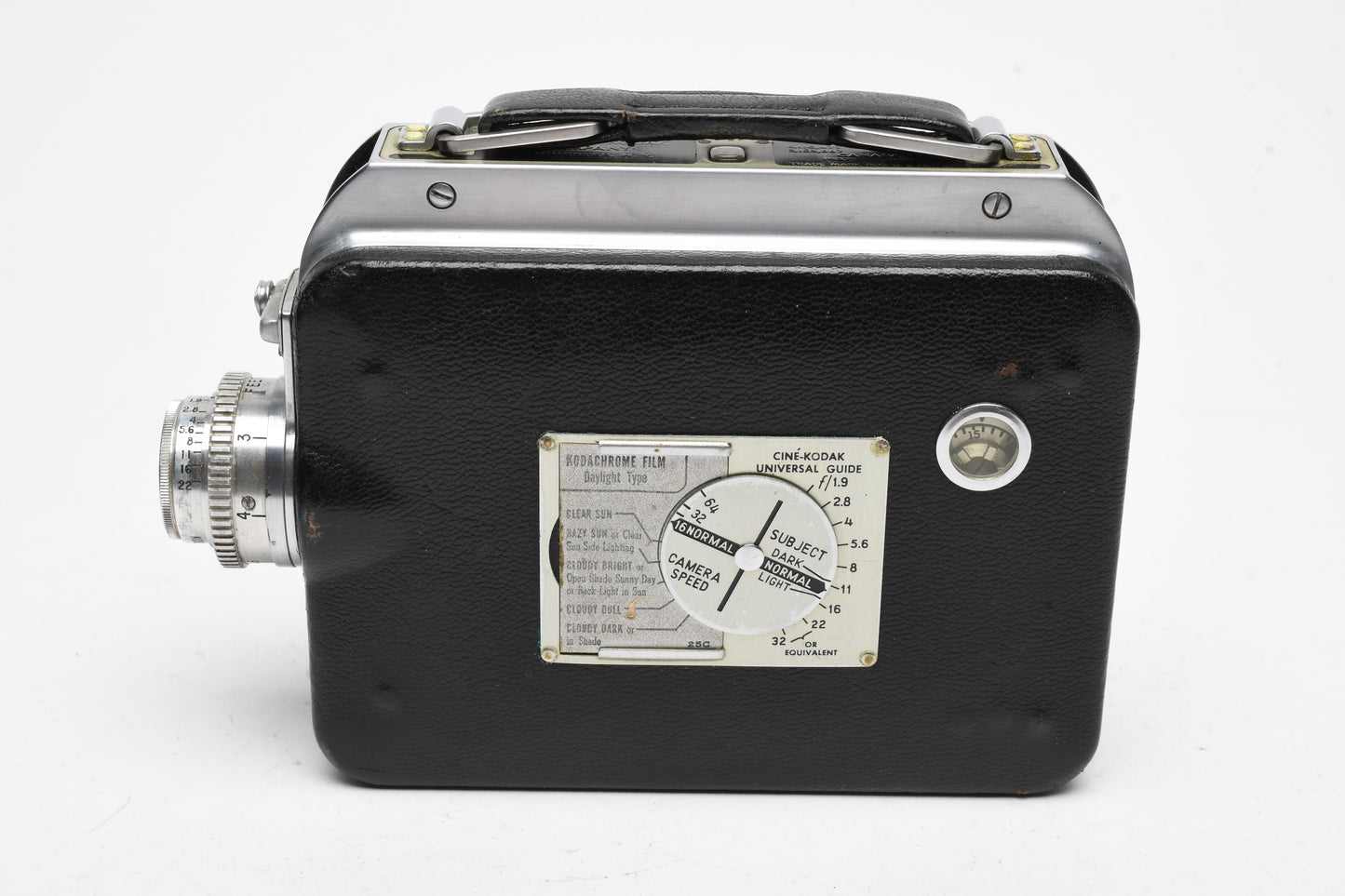 Kodak Model 90 8mm Movie camera, Case, works!
