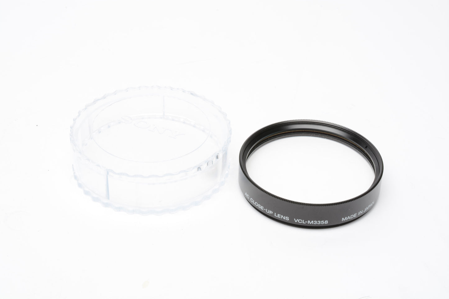 Sony VCL-M3358 AC 58mm Close-Up filter, jewel case, Very clean