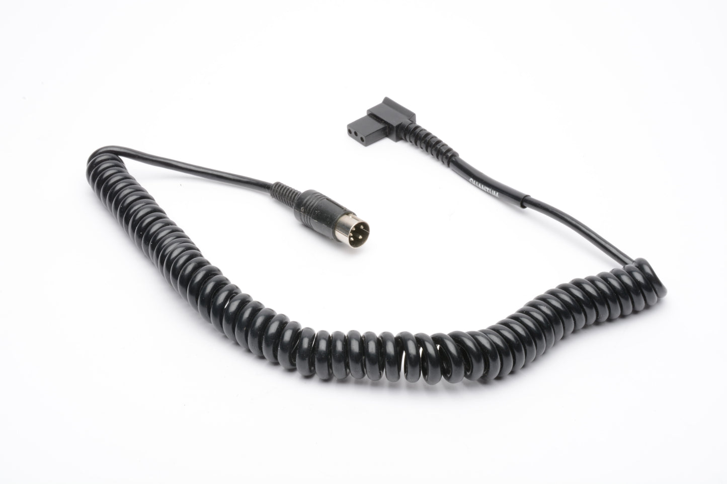 Quantum CK Coiled 5-pin connecting cable to Turbo battery and Nikon flashes