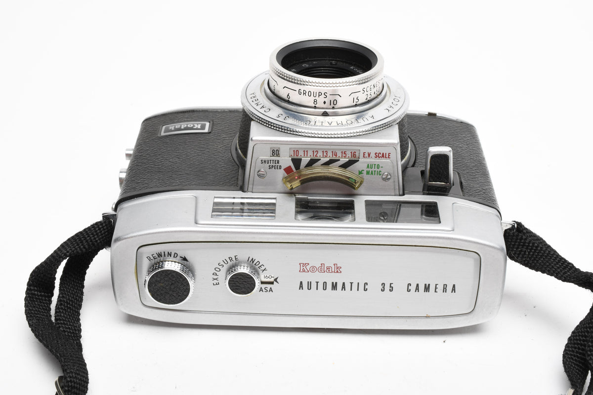 Kodak Automatic 35 camera w/caseand strap, for Parts/Display