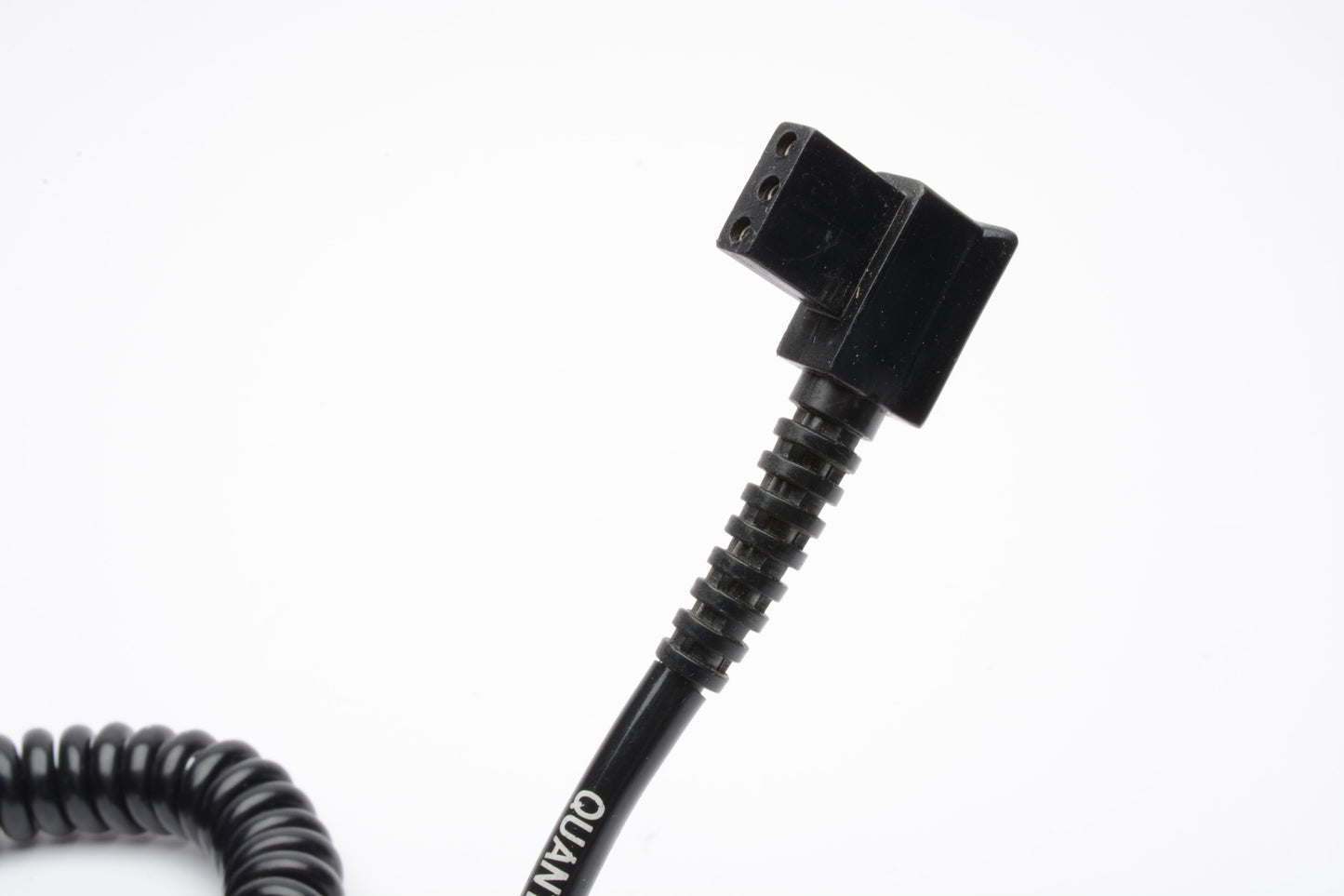 Quantum CK Coiled 5-pin connecting cable to Turbo battery and Nikon flashes