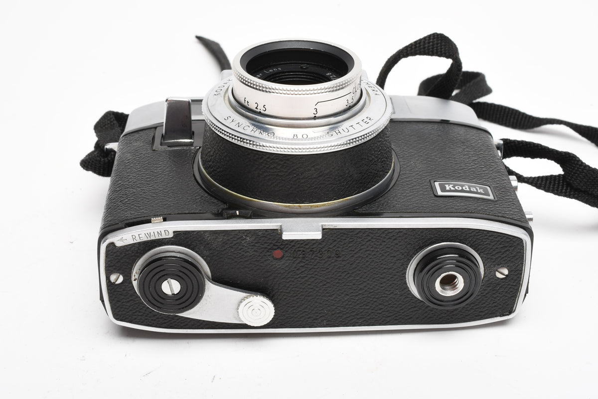 Kodak Automatic 35 camera w/caseand strap, for Parts/Display