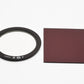 Cokin starter kit 49mm w/Ring, holder, Star 8 and Sepia filters in box