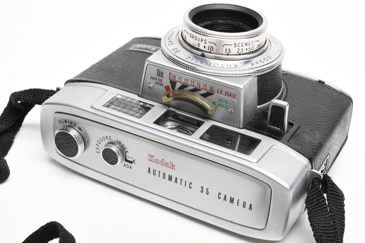 Kodak Automatic 35 camera w/caseand strap, for Parts/Display