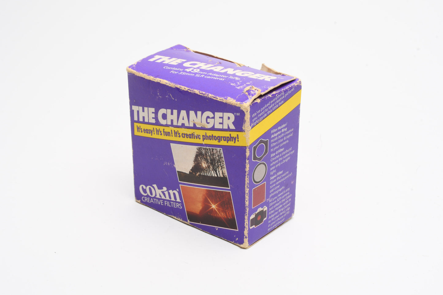 Cokin starter kit 49mm w/Ring, holder, Star 8 and Sepia filters in box