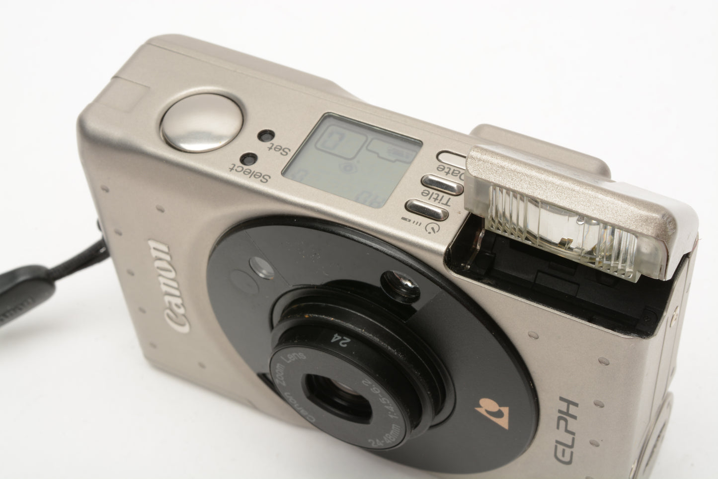 Canon Elph IX-240 APS Camera, w/case, strap, manuals, box + 1X roll film