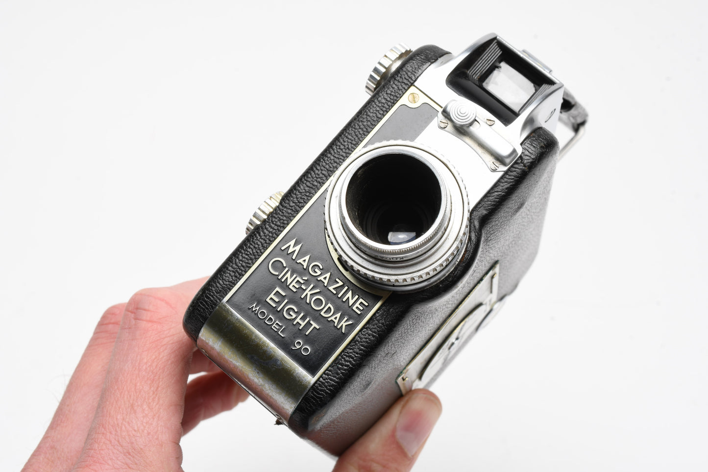 Kodak Model 90 8mm Movie camera, Case, works!