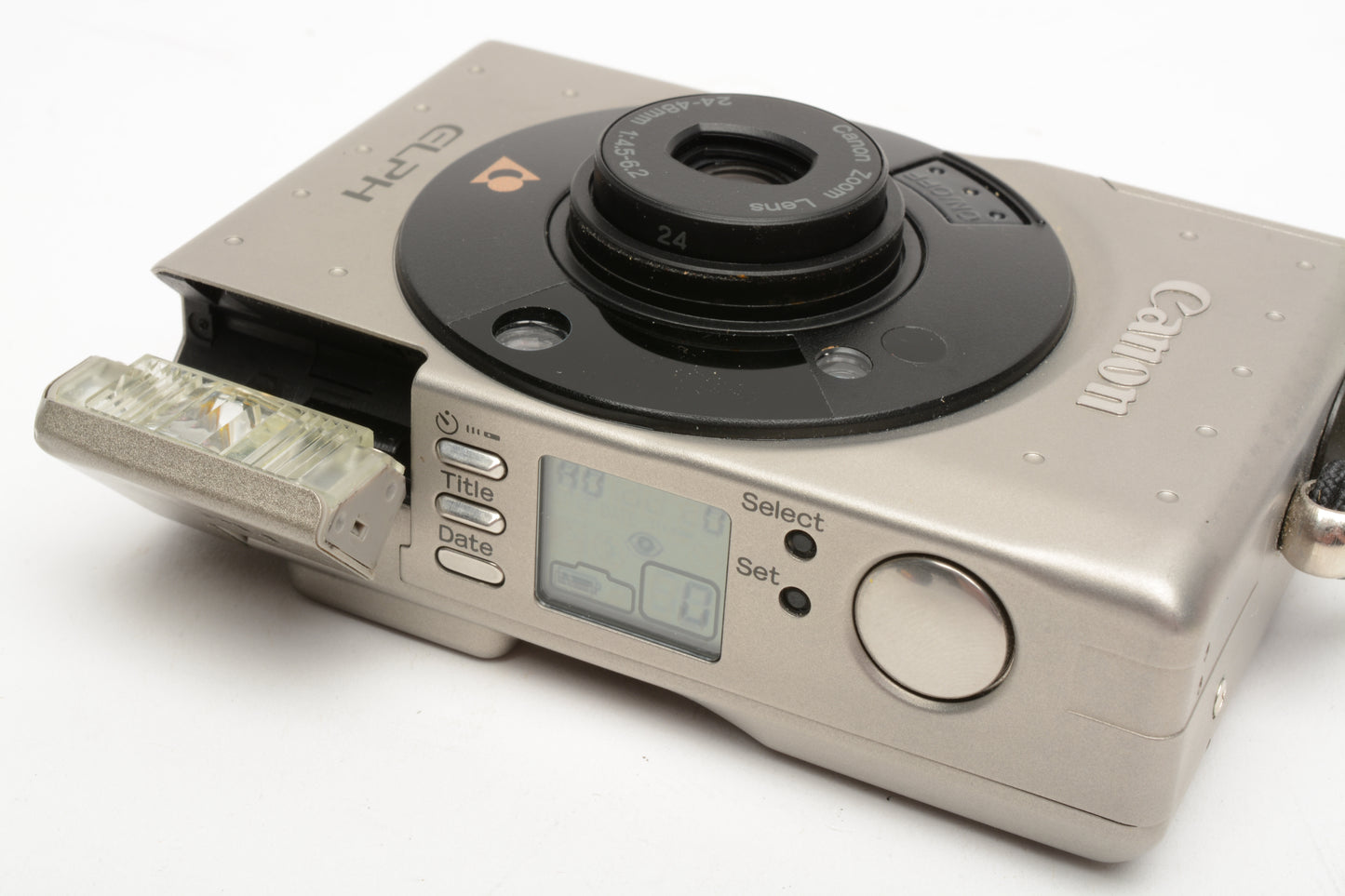 Canon Elph IX-240 APS Camera, w/case, strap, manuals, box + 1X roll film