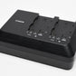 Canon CG-A10 dual battery charger w/ 2X BP-A30 batteries + power cord, great
