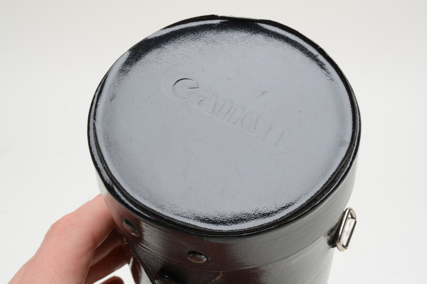 Canon Hard lens case E 5.5' tall x 3" wide, clean