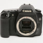 Canon EOS 30D DSLR Body, batt+charger+2Gb CF card+manual+strap, tested, Box