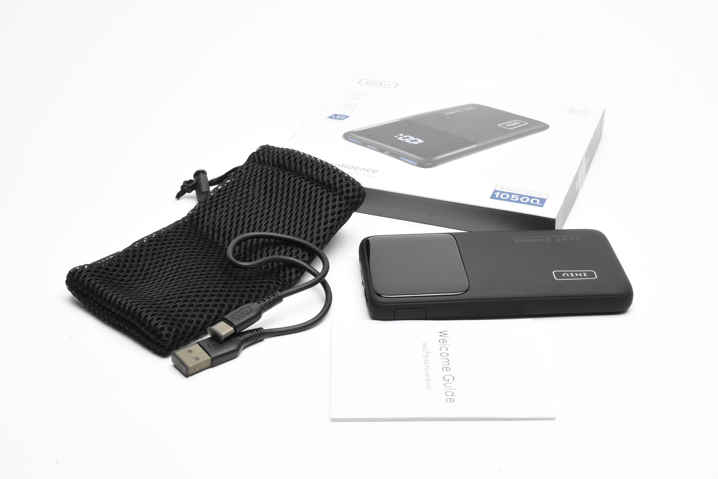Iniu Power Bank BI- B6 MegaPower Slim 10500mAH 22. 5 W Portable Charger