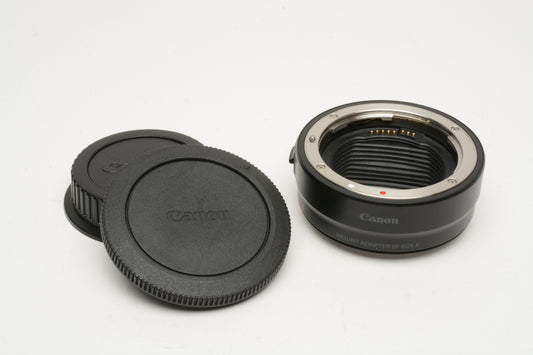 Canon Mount Adapter EF-EOS R, barely used, w/caps, Mint-