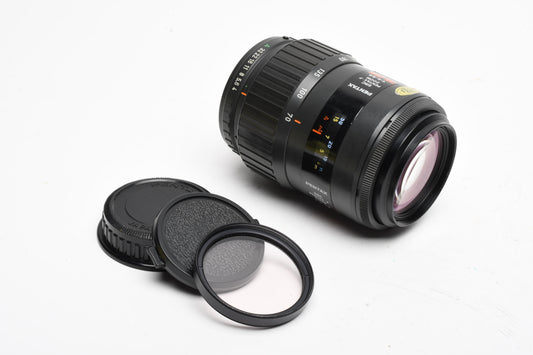 Pentax Takumar-F 70-210mm f4-5.6 AF zoom lens, caps, Sky, nice
